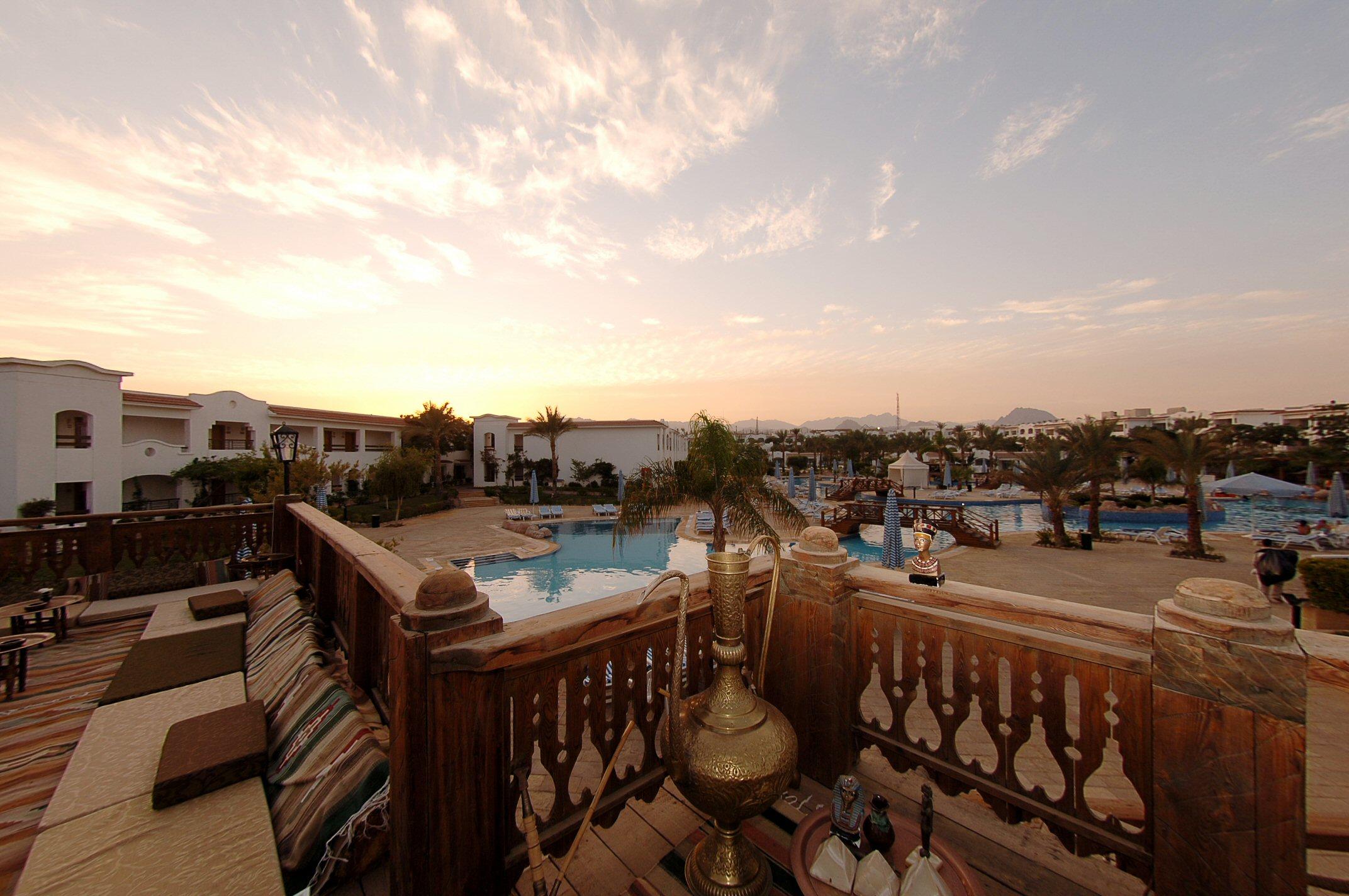 Jaz Sharm Dreams 호텔 외부 사진 Sunset at the resort